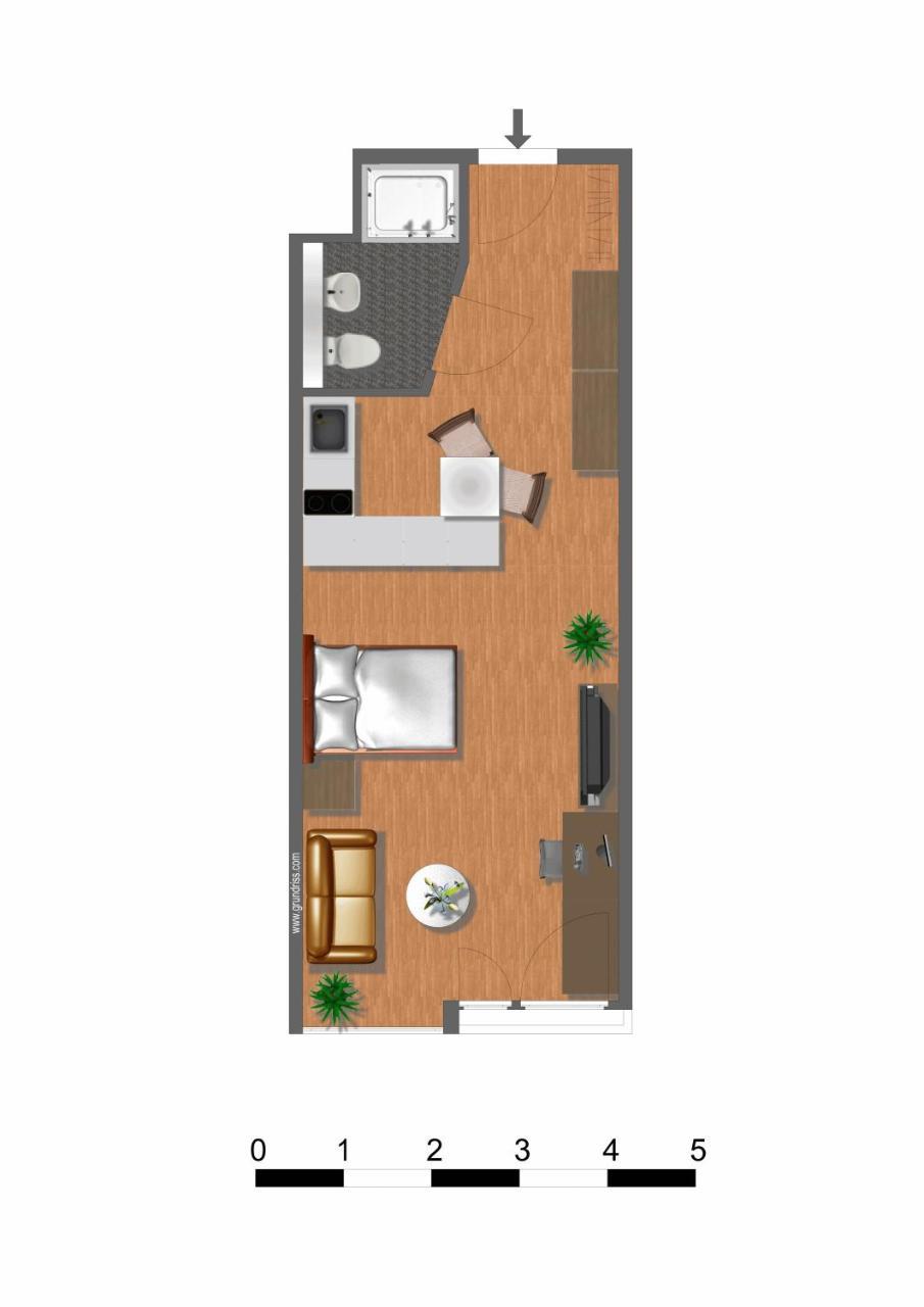 Guggach Apartotel Zürich Kamer foto